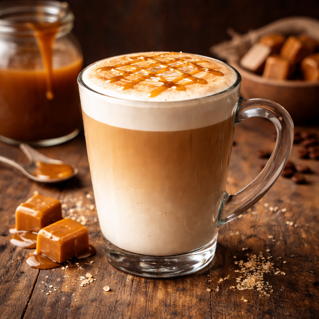Hot Caramel Latte